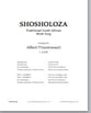 Shosholoza SATB choral sheet music cover